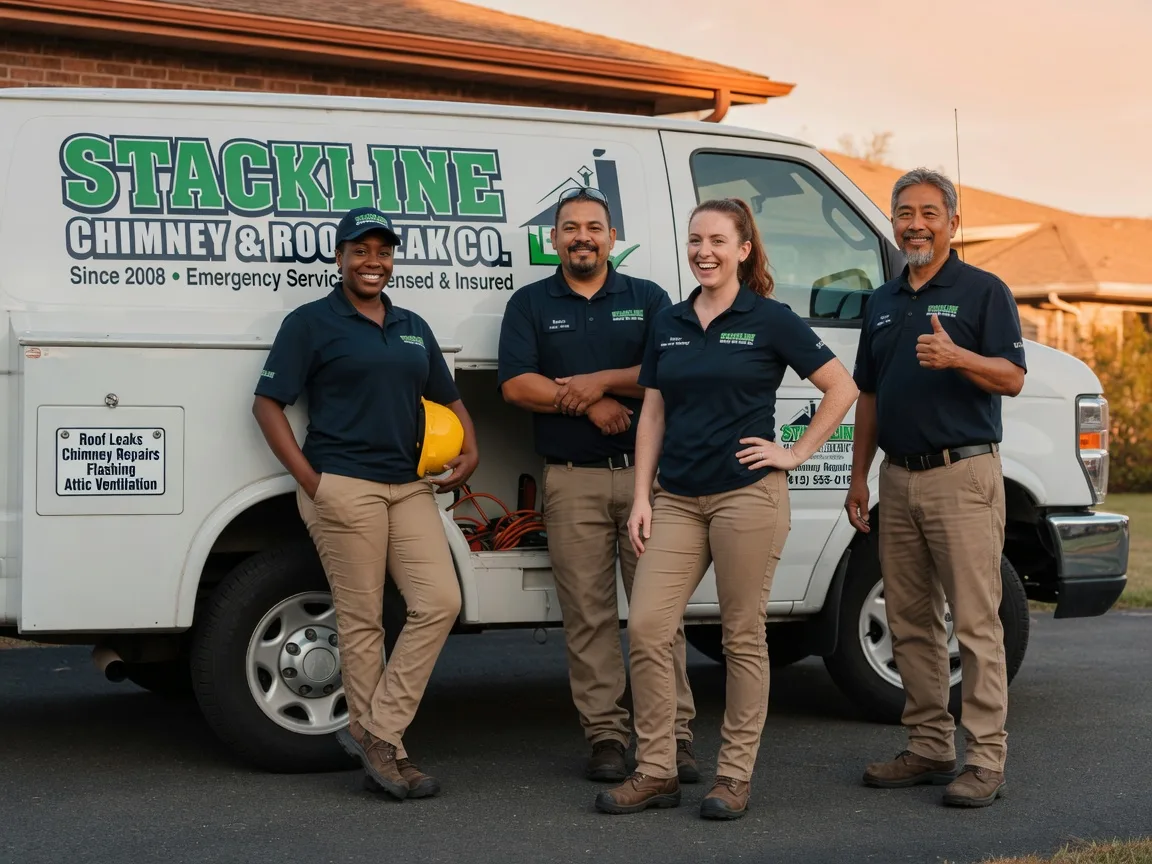 Chimney flashing repair company in Winnebago, WI